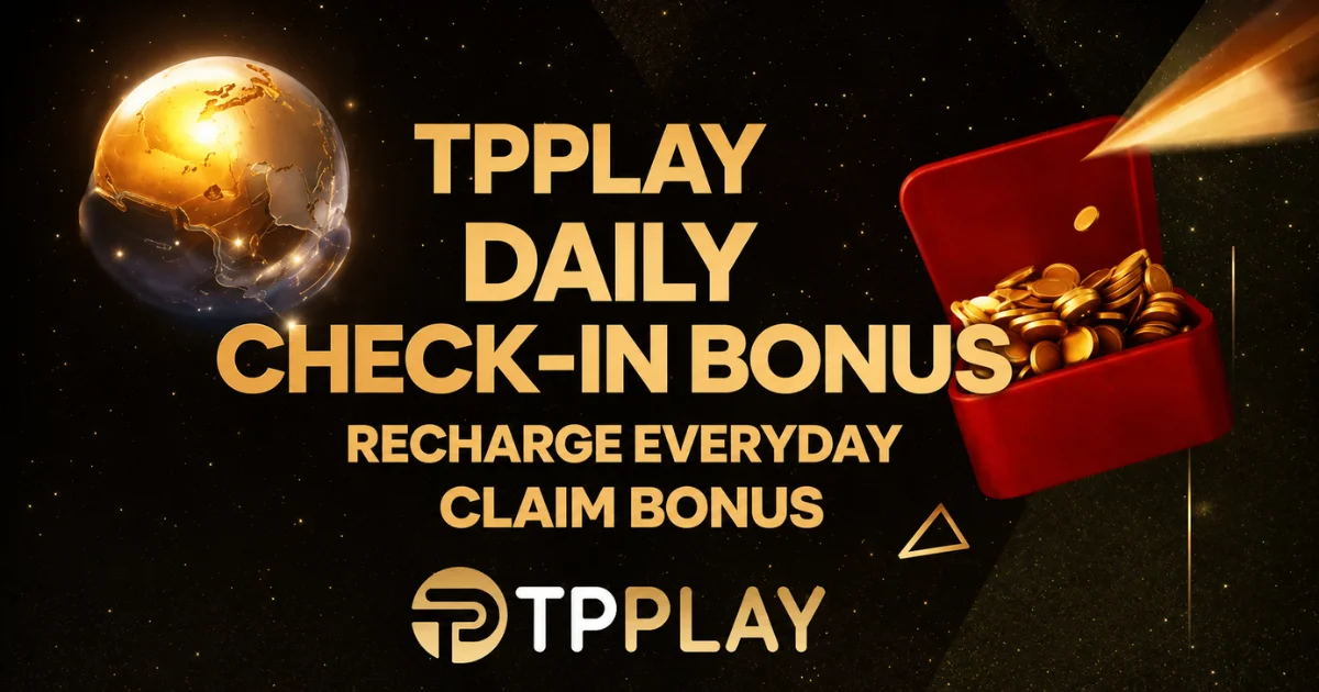 TPPlay Game daily rewards and referral bonuses — earn by sharing your invite code